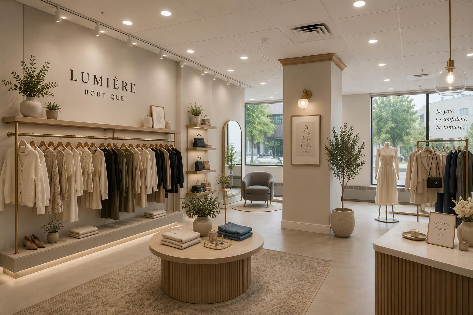 Commercial space after tenant improvements