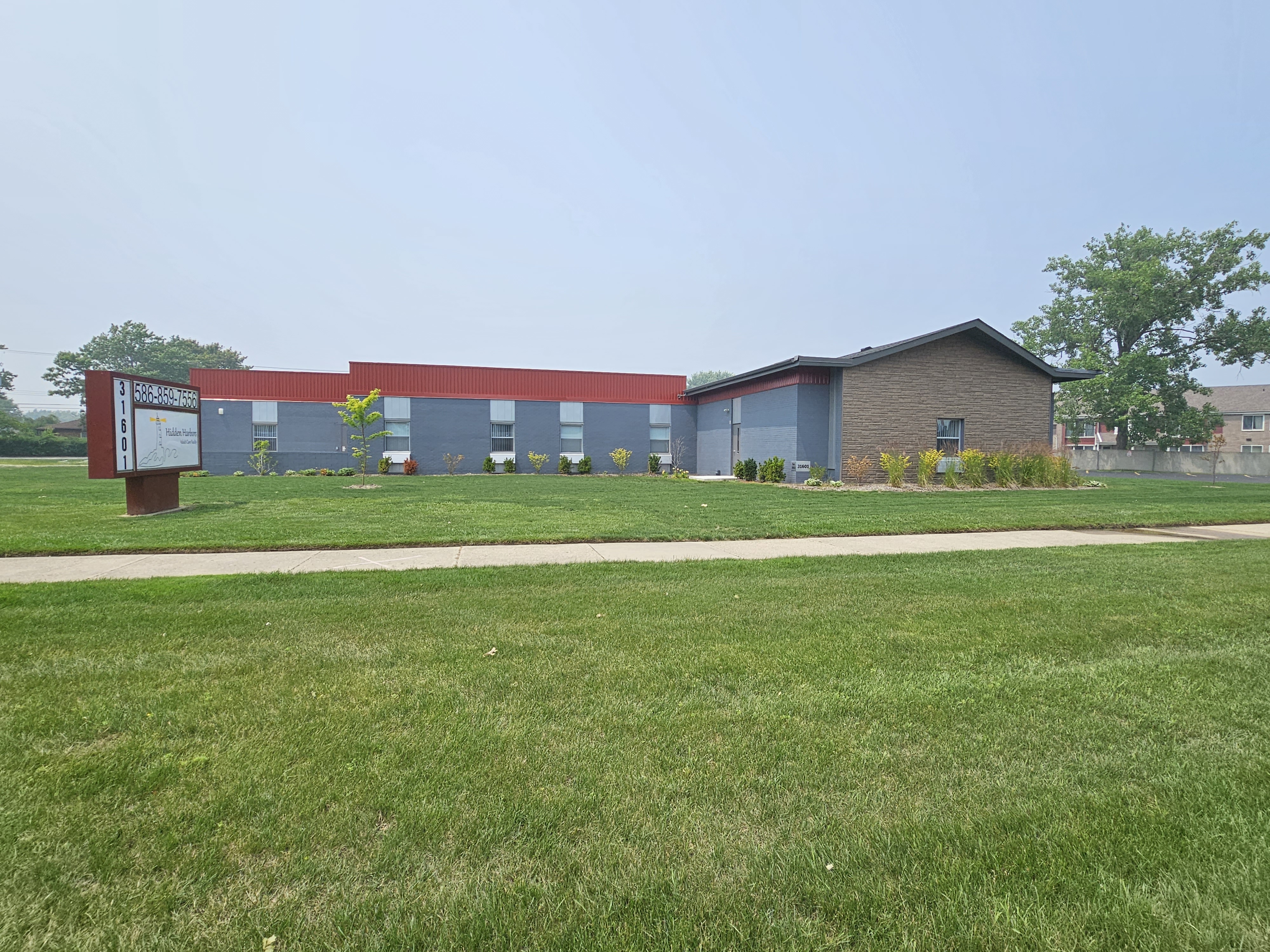 Hidden Harbors Memory Care Center at 31601 Harper Avenue in St. Clair Shores, Michigan